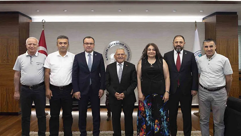 Yedikaya'dan Büyükkılıç'a nezaket ziyareti