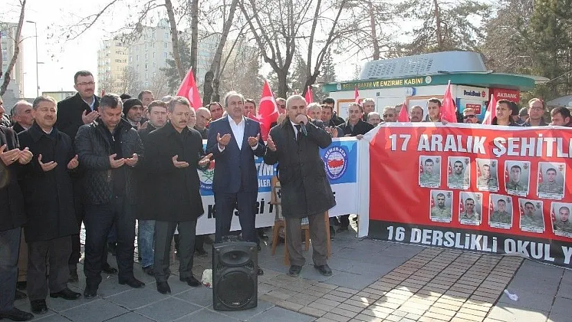 Kayserili eğitimciler şehit askerler için okul yaptıracak