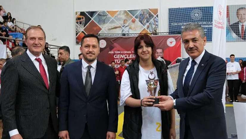 Kayserili sporcu Türkiye 3.'sü oldu!