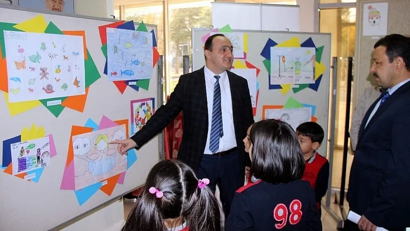 Lösemili çocuklar duygularını resimlerle anlattı