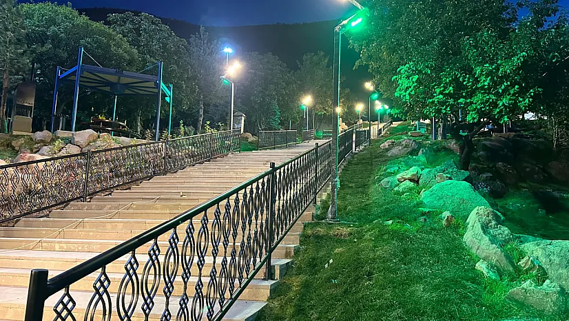 Mangalcılar müjde: Kayseri'nin en büyük mesire alanı yenilendi.