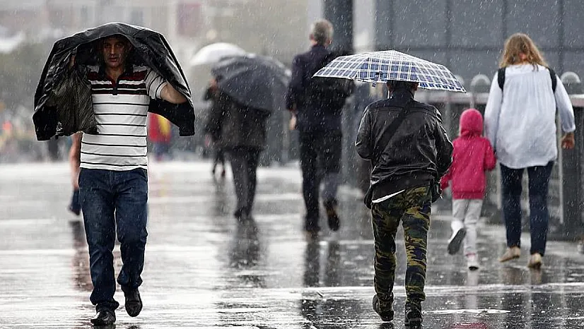 Meteoroloji'den kuvvetli sağanak yağış uyarısı!