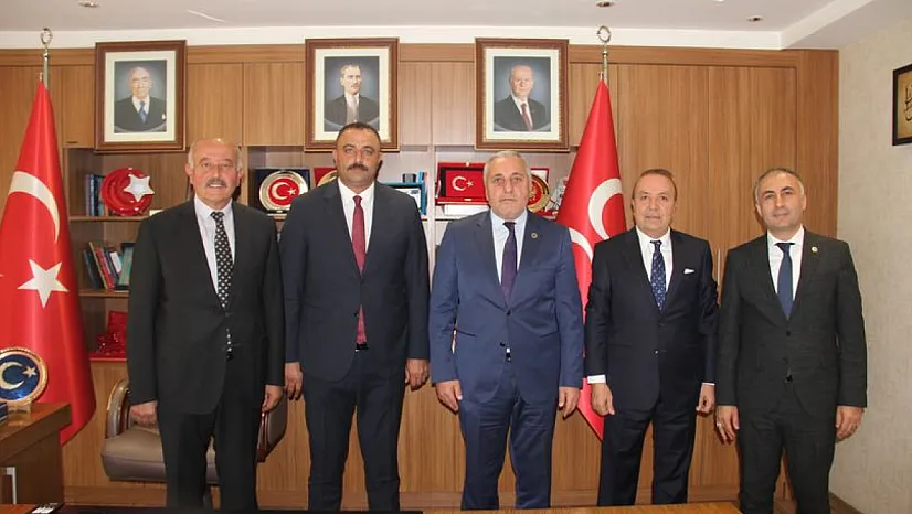 MHP'de Başkanların buluşması!