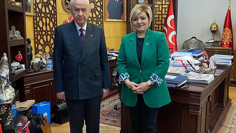 MHP'de Kalın, genel merkezde başvurusunu yaptı, Bahçeli'yi ziyaret etti!