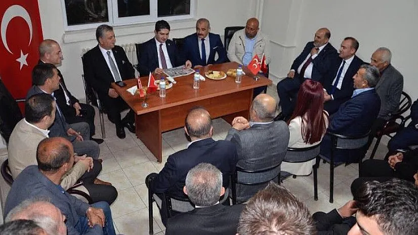 MHP'li Özdemir'den KSMMMO'ya ziyaret