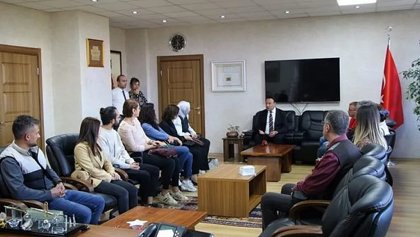 Müdür randevusuz dert dinledi!