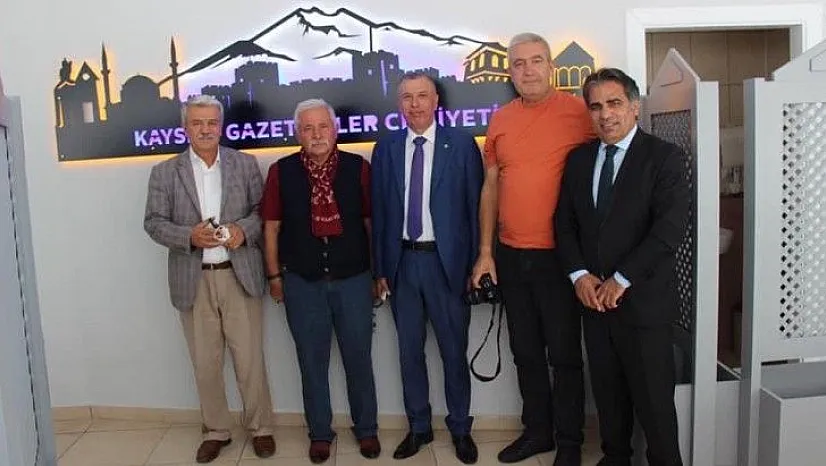 Nazmi Yücel'den Gazeteciler Cemiyeti'ne ziyaret