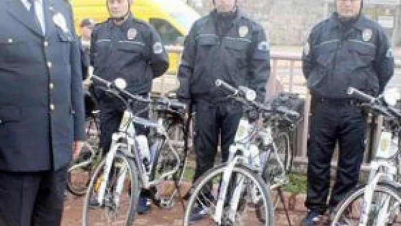 PARK VE BAHÇELER 'BİSİKLETLİ' POLİSLERE EMANET EDİLECEK