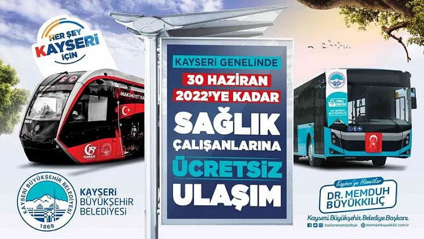 Ücretsiz ulaşım desteği süresi uzatıldı