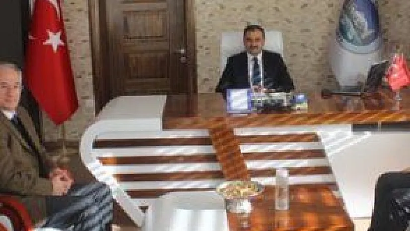 SARAY HALI'DAN BAŞKAN CABBAR'A ZİYARET