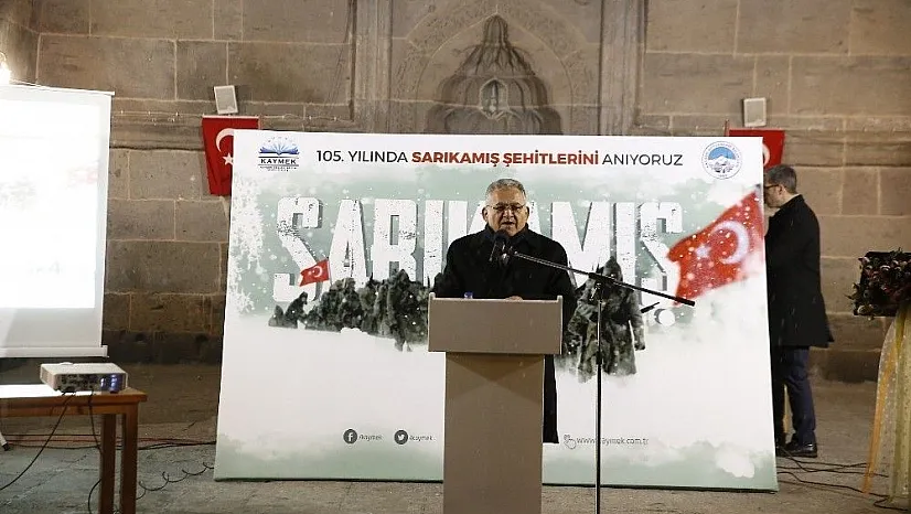 Sarıkamış şehitleri anıldı