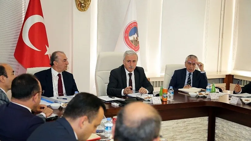 Seçim Güvenliği Toplantısı Vali Kamçı Başkanlığı'nda Yapıldı