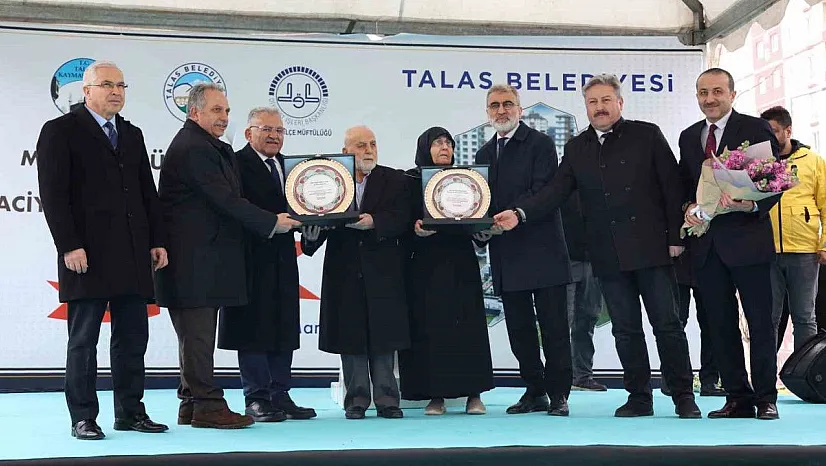 Hayırseverler iş başında! Talas Büyükperdah Camii açıldı...
