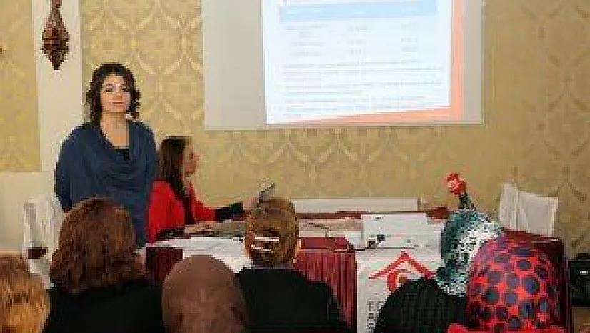 TALASLI KADINLARA 'KADIN HAKLARI' EĞİTİMİ