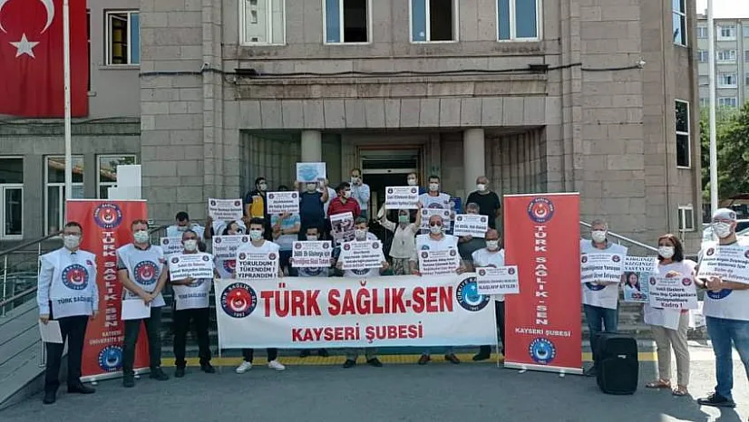 Türk Sağlık Sen Şubeleri: Verilen sözler tutulmazsa sağlık personeli tükenecek!