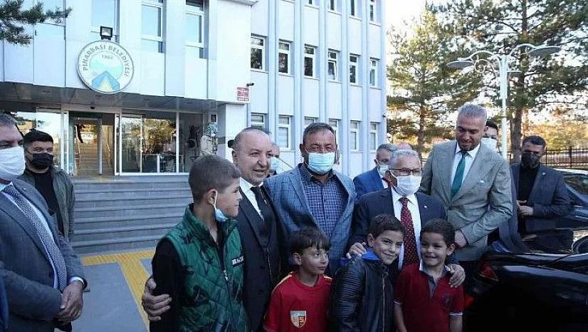 Vali Günaydın ve Başkan Büykkılıç'tan Pınarbaşı çıkarması