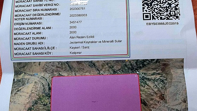 Vatandaşın arazisinden çıktı! Rezerv bulundu! Vatandaşın başına talih kuşu kondu!