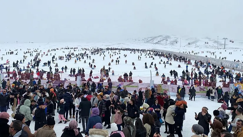 Erciyes'te kar bereketi!