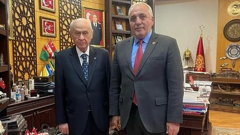 MHP'de dikkat çeken ziyaret!