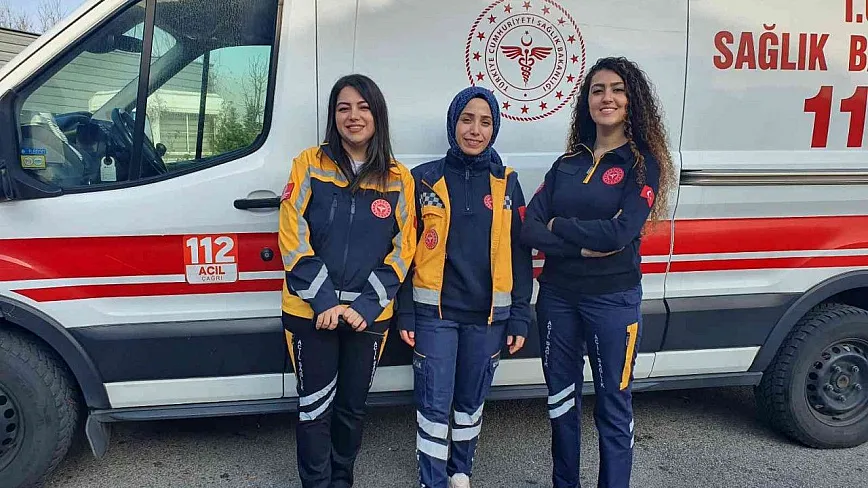 112'nin sultanları iş başında...