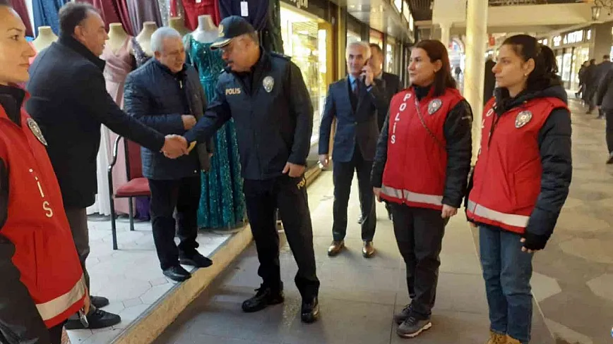 Emniyet Müdüründen çarşı denetimi...